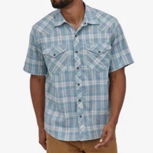 Patagonia Western Snap Shirt Sawmill Berlin
Blue NWT Size Small